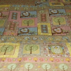 All quilts are hand crafted using 100% cotton fabrics.Various types of batting/wadding used some cotton, others polyester for lightness but still the warmth. Type used will be stated on each description along with the size. All quilts are hand crafted using 100% cotton fabrics.Various types of batting/wadding used some cotton, others polyester for lightness but still the warmth. Type used will be stated on each description along with the size.